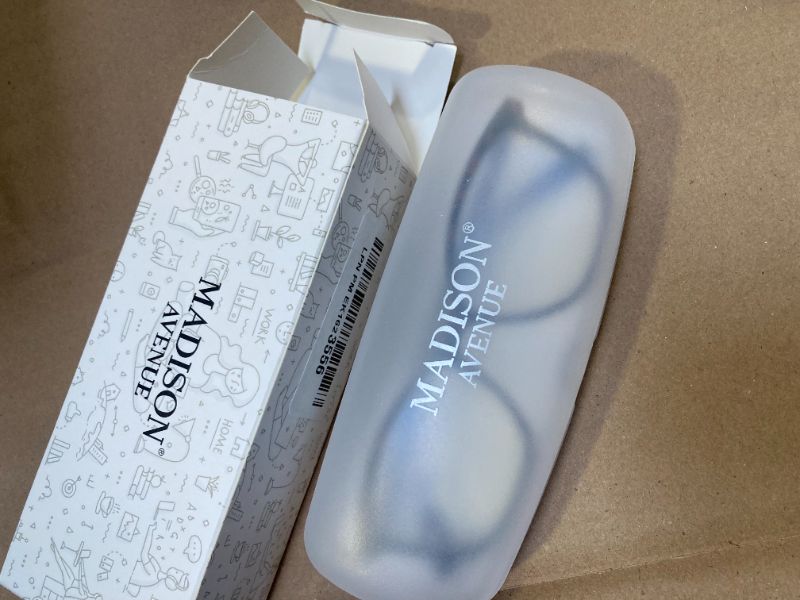 Photo 1 of Madison Avenue Blue Light Blocking Glasses Anti Eyestrain UV Glare Blue Light Glasses for Women TV Phone Computer Gaming Eyeglasses (Demi)