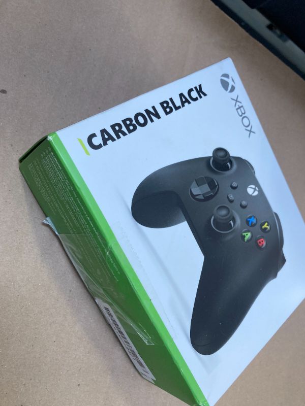 Photo 1 of Xbox Wireless Gaming Controller (2025) – Carbon Black – Play on Xbox, Windows, Android, iOS, FireTV Sticks, Smart TVs, VR Headsets