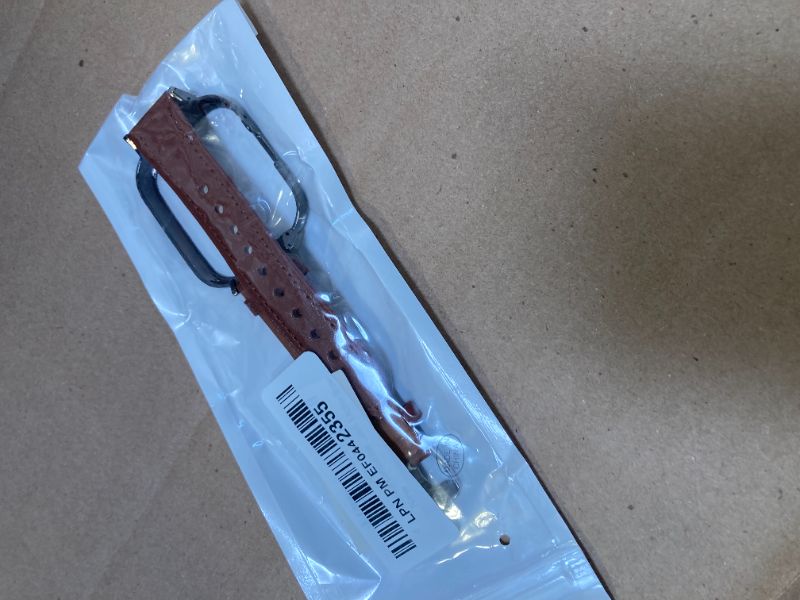 Photo 1 of T-BLUER Compatible with Xiaomi Redmi Watch 3 Active Bands,Leather Replacement Bracelet Strap Wristband Accessories with Metal Frame for Redmi Watch 3 Active Brown