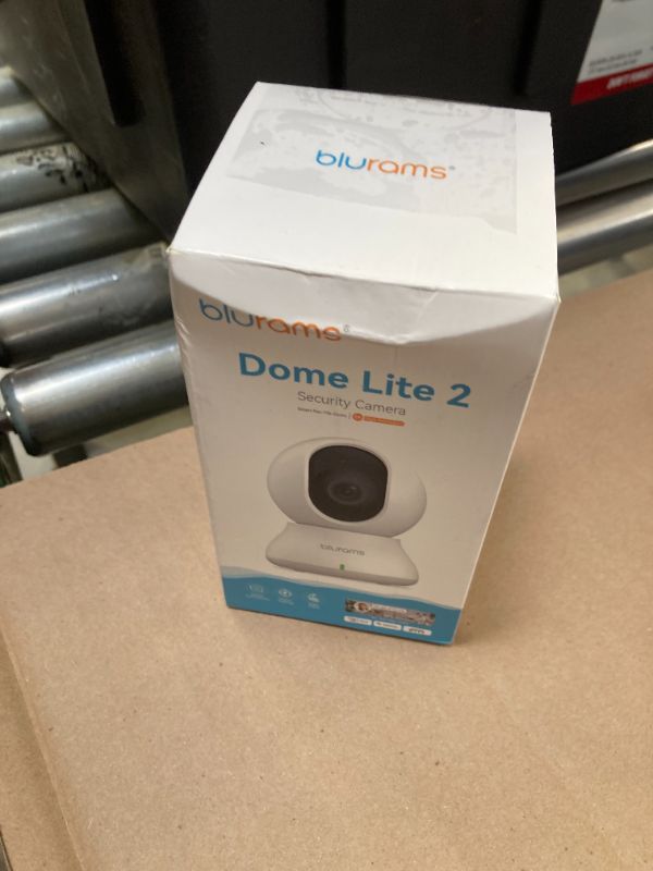 Photo 1 of blurams Indoor Camera 2K, Cameras for Home Security 5GHz, 360° Pet Camera w/Motion Tracking, Phone App, 2-Way Audio, IR Night Vision, Siren, Works with Alexa & Google Assistant