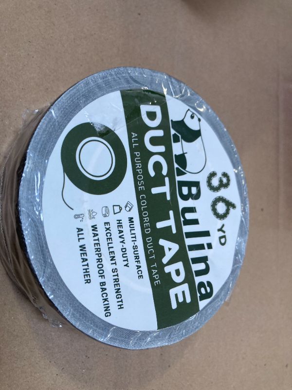 Photo 1 of Bulina Duct Tape Dark Brown Heavy Duty 2 Inches x 36 Yard 8.7 Mil Thickness Strong Adhesive Tear by Hand Sticky Durable Great for Indoor Outdoor Packaging DIY Project Repairs(BJ3301)