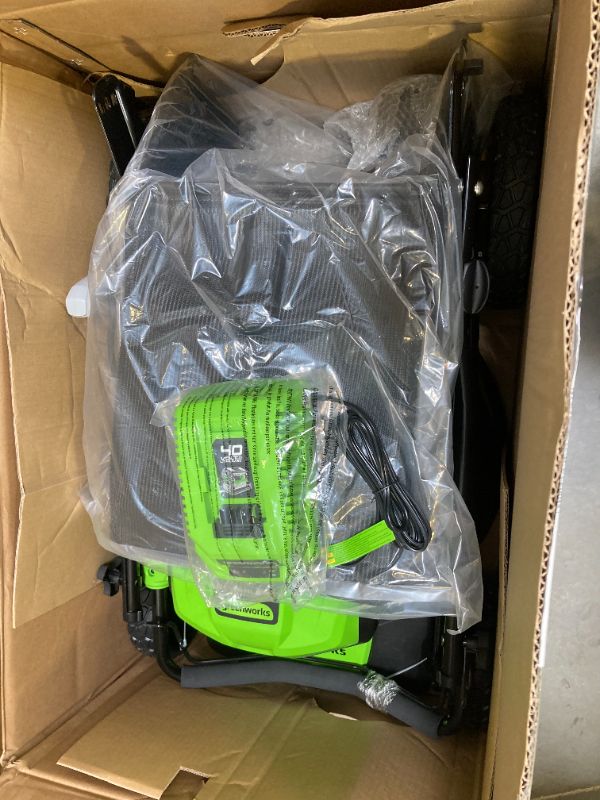 Photo 1 of 40V 20" Brushless Lawn Mower w/ 4.0 Ah Battery