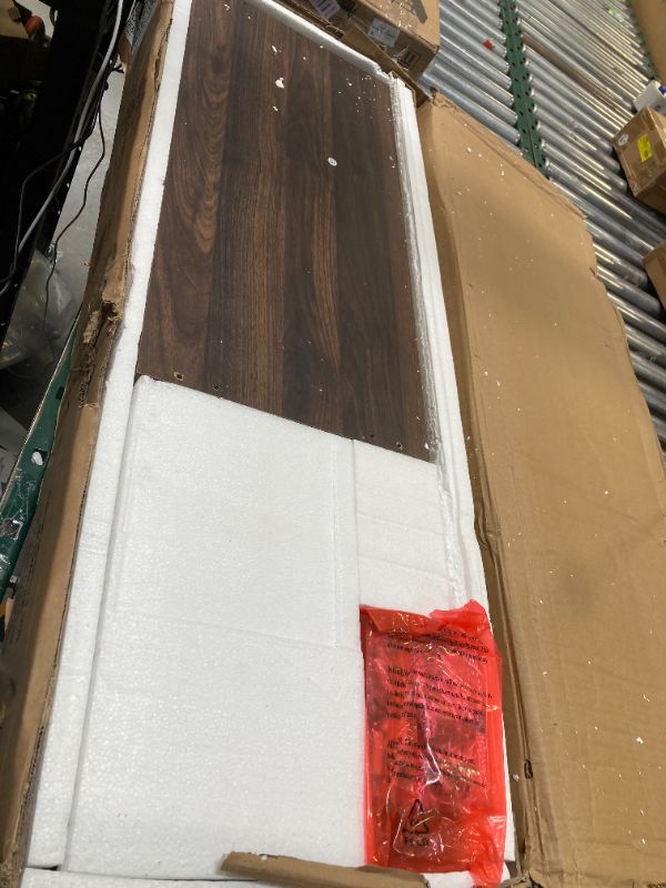 Photo 1 of Mainstays 71" 5 Shelf Bookcase, Canyon Walnut
