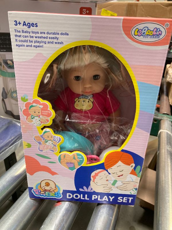 Photo 1 of PayUSD Baby Dolls for Toddlers Soft Body Baby Doll Set Interactive Dolls with Different Sounds and Accessories Pretend Play Preschool Toys Christmas B
