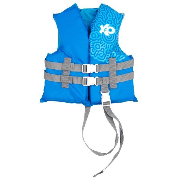 Photo 1 of X2O Universal Child Open-Sided Life Vest and Jacket 30lbs - 50lbs Unisex Blue Ocean Coral