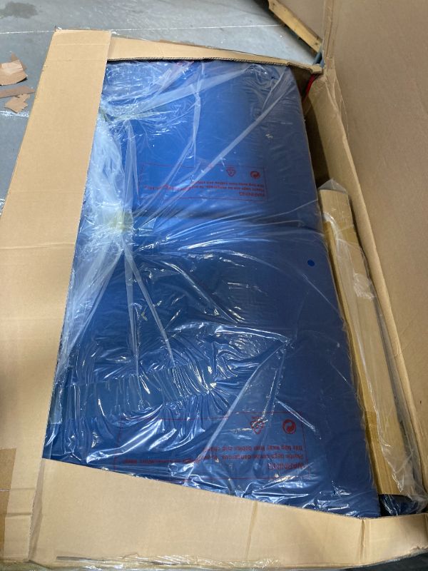 Photo 1 of   Dark Blue Velvet 2-Seater Loveseat 


