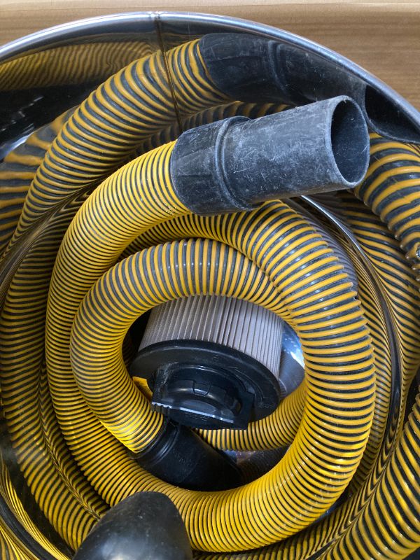 Photo 1 of Dewalt DXV08SA Stainless Steel Wet/Dry 8-Gallon 5 HP Vacuum  
