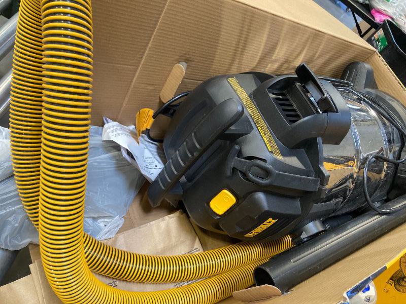 Photo 1 of Dewalt DXV08SA Stainless Steel Wet/Dry 8-Gallon 5 HP Vacuum  