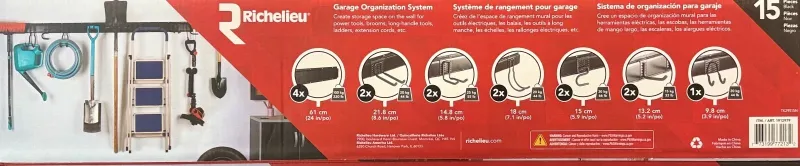 Photo 1 of Richelieu 15 Piece Garage Kit
