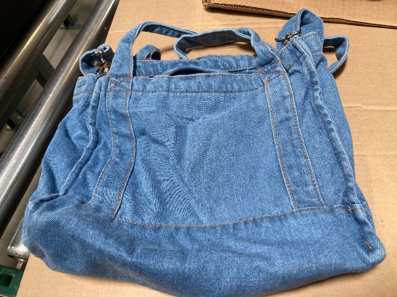 Photo 1 of AOCINA Denim Purse Jean Tote Bag for Women Crossbody Shoulder Denim Purses and Handbags for Women(E-Light Blue)