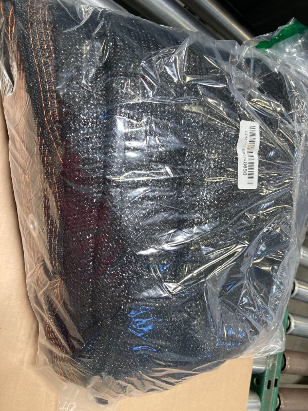 Photo 1 of Tarpware 90% Shading Rate 12'x20' Black Shade Cloth Mesh Tarp,Durable Tear Resistance Shade Net with Grommet and Reinforced Edges,Cover for Patio/Plant/Nursery/Kennel/Chicken Coop