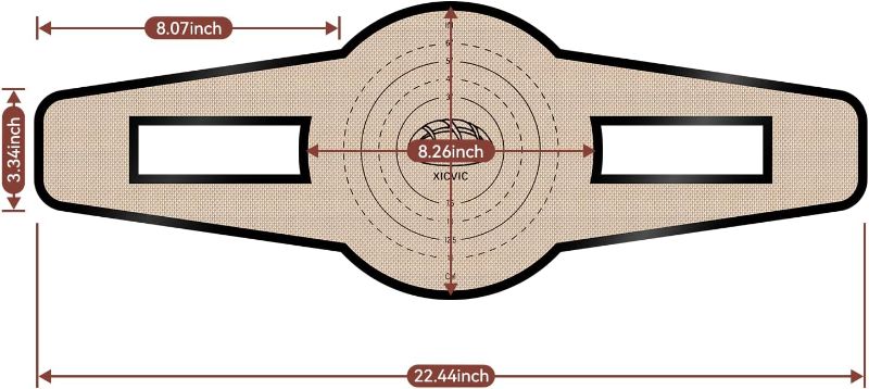 Photo 1 of 1pc   Sourdough Bread Baking Slings for Dutch Oven, Dutch Oven Non-Stick Silicone Liner, Reusable Supplies for Round Loaf Making, Parchment Paper Replacement