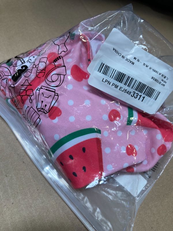 Photo 1 of Zando 3T Swimsuit Girls Toddler Bathing Suit Toddler Swimsuit Breathable Beach Girl One Piece Swimsuit Pattern 4T Swimsuit Girls Swimwear Sleeveless Beach Wear 4-5T Watermelon