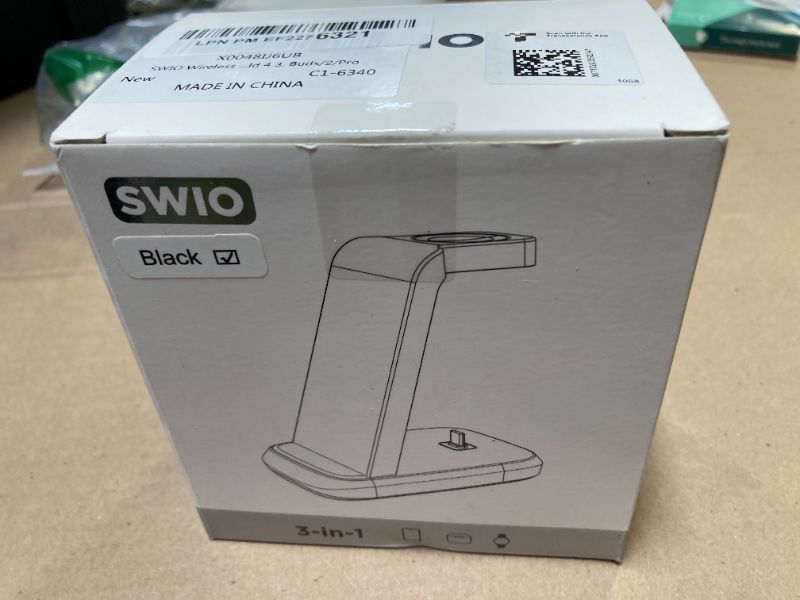 Photo 1 of Wireless Charger for Samsung Phones Watch Earbuds(Not for Z Flip & A Serie-Phone),SWIO 3 in 1 Charging Station for Galaxy Watch 7/Ultra/6/5/4/3,S25 S24 S23 S22 S21 S20/Note 20 10/Z Fold 4 3,Buds/2/Pro