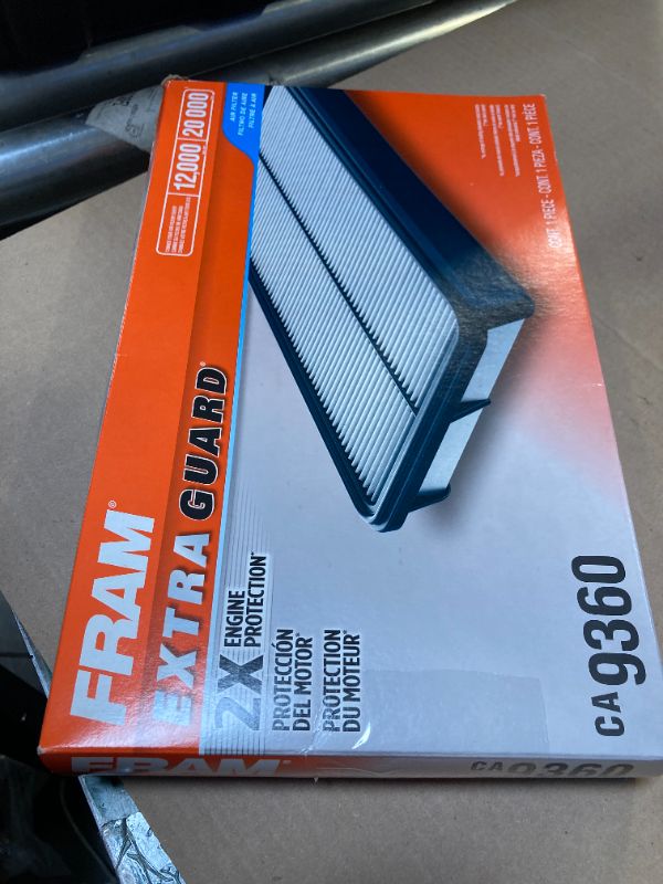 Photo 1 of FRAM Extra Guard Air Filter, CA9360 for Select Lexus and Toyota Vehicles