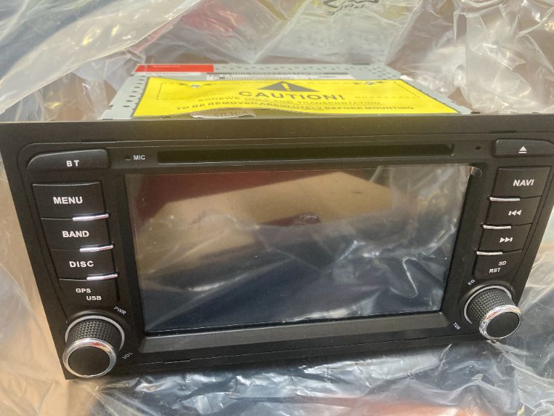Photo 1 of AMASE AUDIO Wince Car Stereo, 2 Din Compatible with Audi A4 S4 RS4, 7" Touchscreen, DVD Player in-Dash, Support GPS navi/Fast Boot/Back Camera/OBDII
