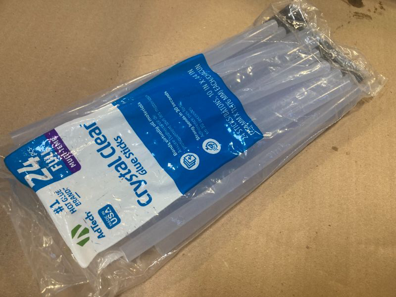 Photo 1 of  AdTech Crystal Clear Hot Glue Sticks, Full Size 
