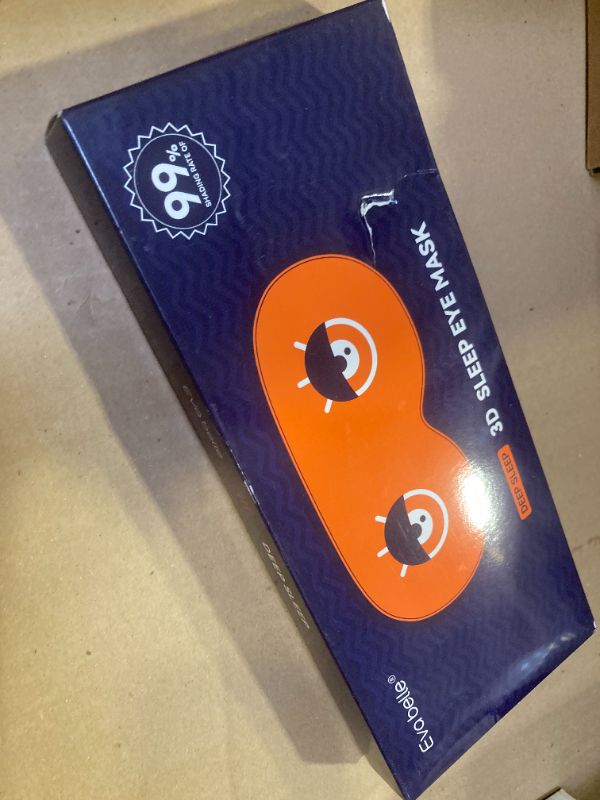 Photo 1 of Sleep Mask, EVA BELLE Heated Eye Mask, USB Electric Sleeping Eye Mask, Warm Eye Compress Mask for Dry Eyes, Adjustable Temperature & Timer, Electric Eye Heating Pad for Men Women-Graphene Heating