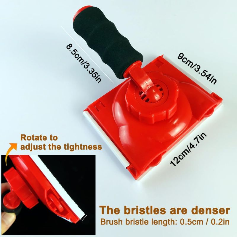 Photo 1 of GRSL43 Paint Edger Trimmer Improved Guide Wheels | Edge Painting Tool for Walls, Ceilings, Corners & Trims | Paint Pad Applicator, Edge Trimmer & Paint Edger Tool