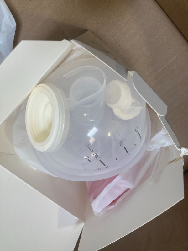 Photo 1 of Phanpy Wearable Breast Pump Milk Collector Cup S2, Original Phanpy Breast Pump Replacement Accessories, 24 mm Flange and 20mm Insert Included, 12 oz / 360 ml, 2 Piece