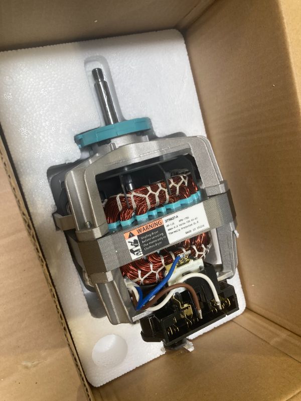 Photo 1 of 0EM 279827 Dryer Drive Motor with Pulley (Upgraded Blower Shaft Length) by puxyblue - Compatible with MayTag Kitchenaid Kenmore Whirlpool Dryer Motor Replaces AP3094245, EAP334304, PS334304,W10194250
