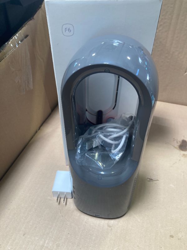 Photo 1 of KONSIDEN Desk Fan Bladeless, 11.8 Inch Office Fan Small, Quiet, 3 Speed Adjustment, Touch Control, Easy to Clean, Desk Fans Small Quiet, Ideal for Office, Living Room, Bedroom
