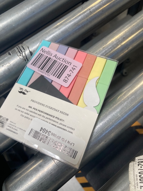 Photo 1 of Mr. Pen- Aesthetic Cute Pastel Highlighters Set, 8 pcs, Chisel Tip, Candy Colors, No Bleed Bible Assorted Colors