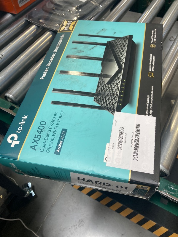 Photo 1 of TP-Link AX5400 WiFi 6 Router (Archer AX73)- Dual Band Gigabit Wireless Internet Router, High-Speed ax Router for Streaming, Long Range Coverage