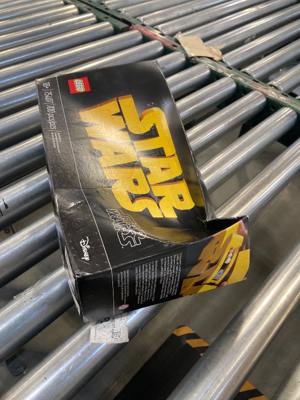 Photo 1 of BOX is damage---LEGO Star Wars Brick-Built Star Wars Logo - Building Blocks for Adults 18+ - Gift Idea for Birthdays - Collectible DIY Model Kit - Home Decor Idea for Fans of The Movie Series - 75407