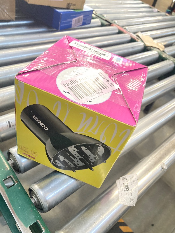 Photo 1 of Conair Volumizing Universal Hair Diffuser, Adjustable Hair Dryer Attachment for Frizz-Free Curls to Fit Hair Dryer Nozzles from 1.75” to 2.3”