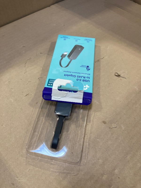 Photo 1 of TP-Link USB to Ethernet Adapter (UE306), Supports Nintendo Switch, Foldable USB 3.0 to Gigabit Ethernet LAN Network Adapter, Supports Windows, Linux, Apple MacBook OS 10.11 - 12(Driver Required)