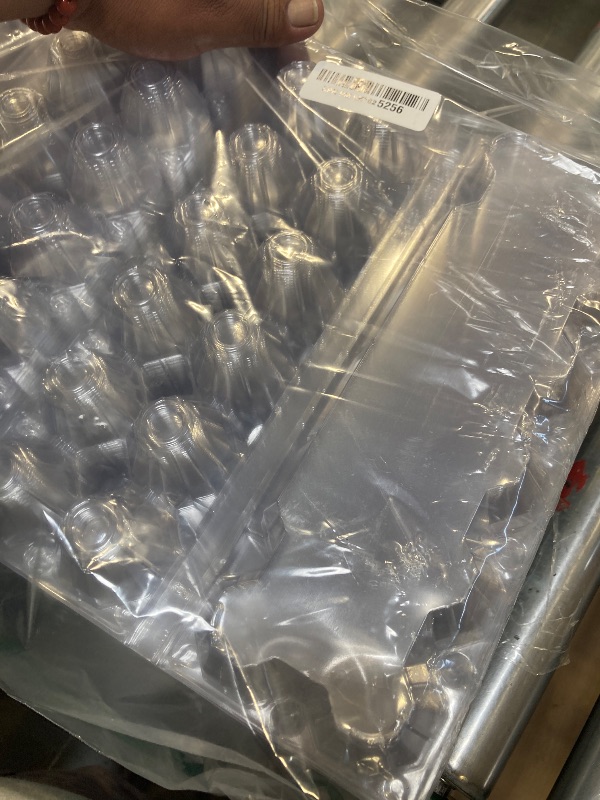 Photo 1 of 80 Packs Egg Cartons Cheap Bulk?Plastic Egg Carton for 12 Eggs? Clear Egg Cartons