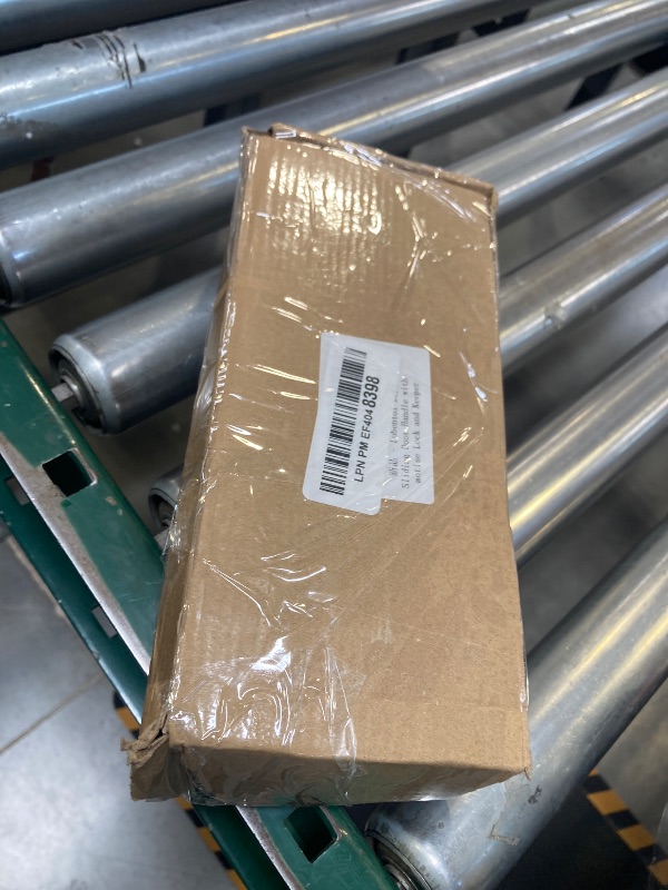 Photo 1 of Keyed Offset Center Sliding Patio Door Handleset With Mortise And Keeper Assembly 45°Keyway, 3-15/16" H.C., NonHandle Used For 1-3/8" To 2" Thick Sliding Glass Door & Patio Door (White),Zinc Alloy