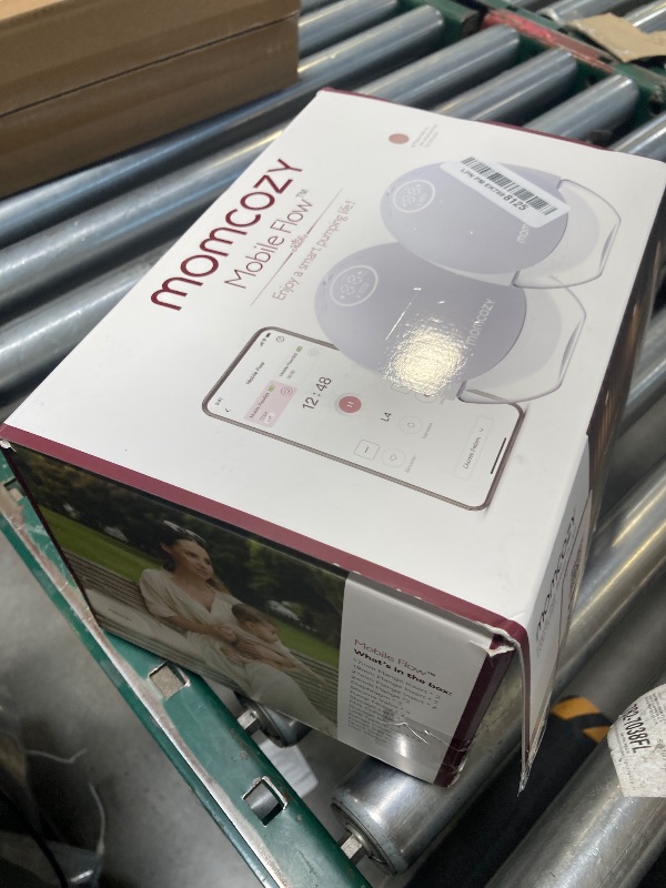 Photo 1 of Momcozy Breast Pump Hospital-Grade, Hands Free Breast Pump App with Leak-Proof DoubleFit Flange, Personalized Multi-Modes & 15 Levels, 2 Count