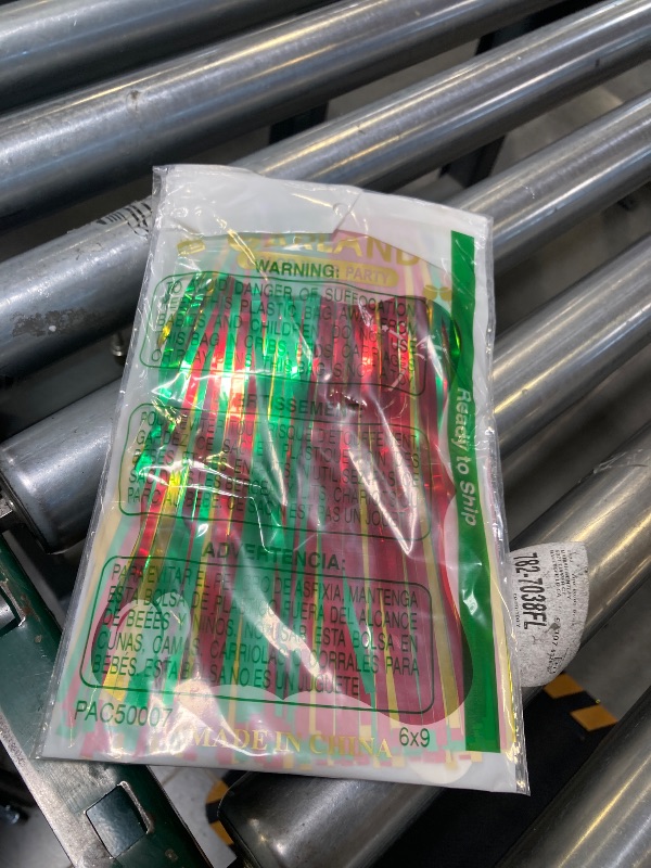 Photo 1 of 4 Juneteenth Party Decorations Juneteenth Garland Foil Fringe Streamers, Hanging Freedom Party Favors for Wall, June 19th 1865 Supplies for African American (12x118 Inches,Red,Yellow and Green)