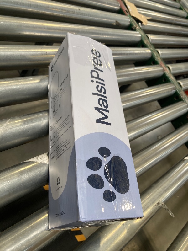 Photo 1 of MalsiPree Leak Proof Stainless Steel Portable Dog Water Bottle - 24 oz, Blue Water Dispenser for Pets - Outdoor Dog Travel Water Bottle -