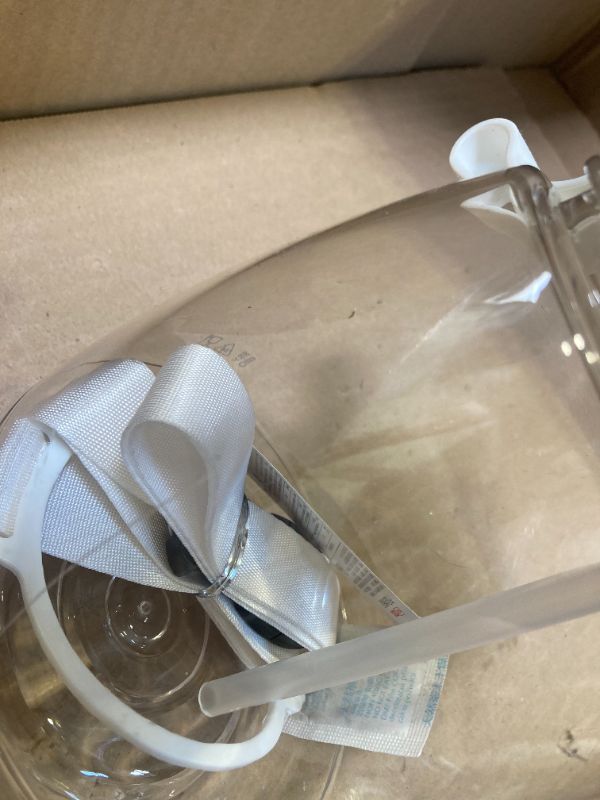 Photo 1 of MOIOIBE Clear Water Bottles with Straw 45oz Large Water Jug for Schools/Adults Aesthetic Girls Water Bottles for Gym/Sport/Motivational White Reusable Water Bottle