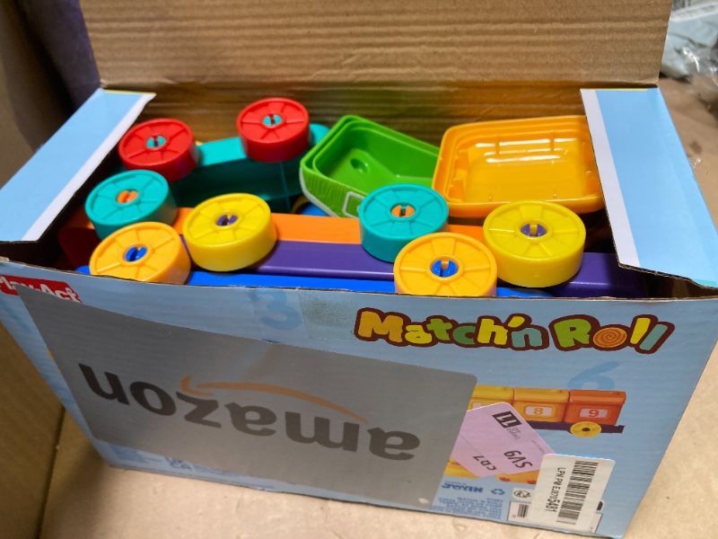 Photo 1 of Learning Toy for Toddlers 1 2 3 Years Old, Counting, Matching & Sorting Montessori Learning Farm Train Including 9 Farm Animals and 1 Farmer, Easter Christmas Birthday Gift for Baby Boys Girls