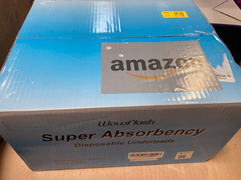 Photo 1 of 50 Count 30” x 36” Super Absorbency Disposable Underpads, Leakproof Quick Drying, Baby Puppy & Adults Bed Pads Disposable Adults, Dog Pee Pads Extra Large, XXL Incontinence Pads