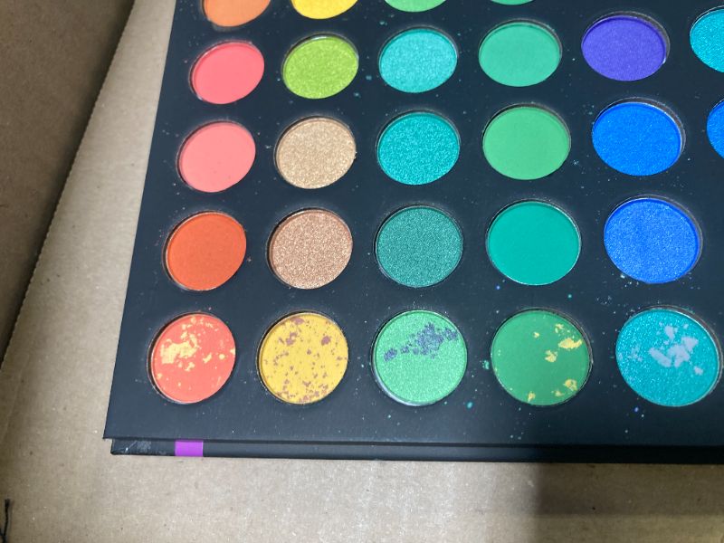 Photo 1 of SHANY Highly Pigmented Eye Makeup Palette, 120 Matte Shimmer Metallic Eyeshadow Pallet with Long Lasting and Blendable Natural Colors - Classic Neon