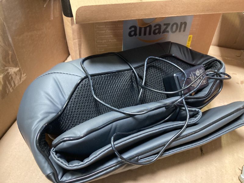 Photo 1 of Shiatsu Neck and Back Massager with Soothing Heat, Electric Deep Tissue 3D Kneading Massage for Shoulder, Leg, Body Muscle Pain Relief, Home, Office, and Car