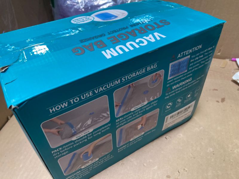 Photo 1 of 26 Pack Space Saver Storage Bags with Electric Air Pump