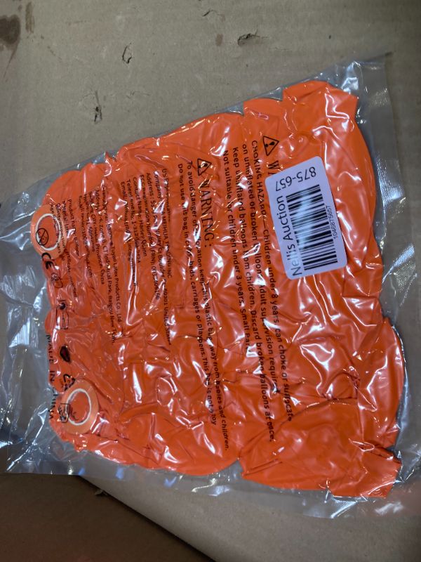 Photo 1 of 110pcs Orange Balloon 12 inch, Orange Latex Balloons for Birthday Party Baby Shower Wedding(with 2 Ribbons).