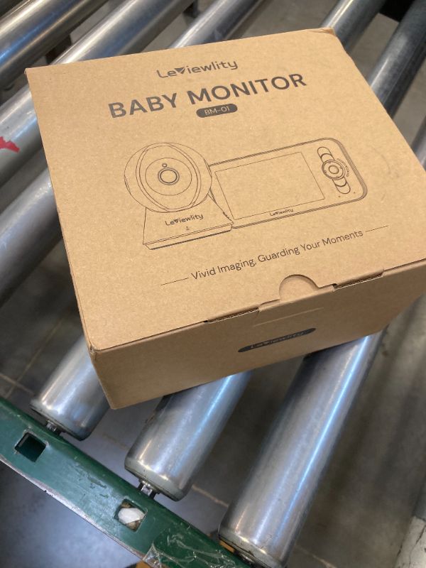 Photo 1 of Leivewlity Baby Monitor No WiFi with Camera and Audio, 5" 1080P HD Screen with 1100ft Range, 5000mAh Battery, 8X Zoom, Infrared Night Vision, VOX, 2-Way Talk, Photo & Video Record for Crib, Nursery