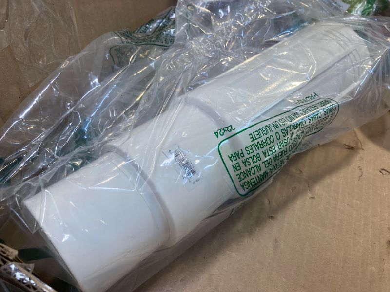 Photo 1 of NDS 118-30 3" Expansion Repair PVC Coupling for Broken or Cracked Pipe, White