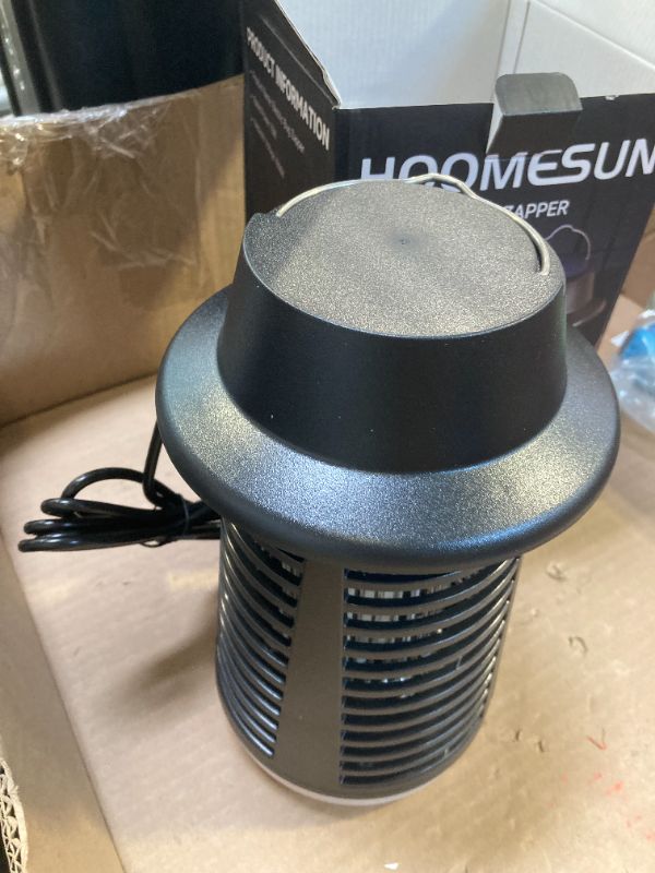 Photo 1 of HOOMESUN Bug Zapper Outdoor, 4200V High Powered Electric Mosquito Zapper Fly Killer, 15W UVA Mosquito Lamp Bulb, Flying Insects Zapper Indoor, Trap Killer for Home, Kitchen, Backyard