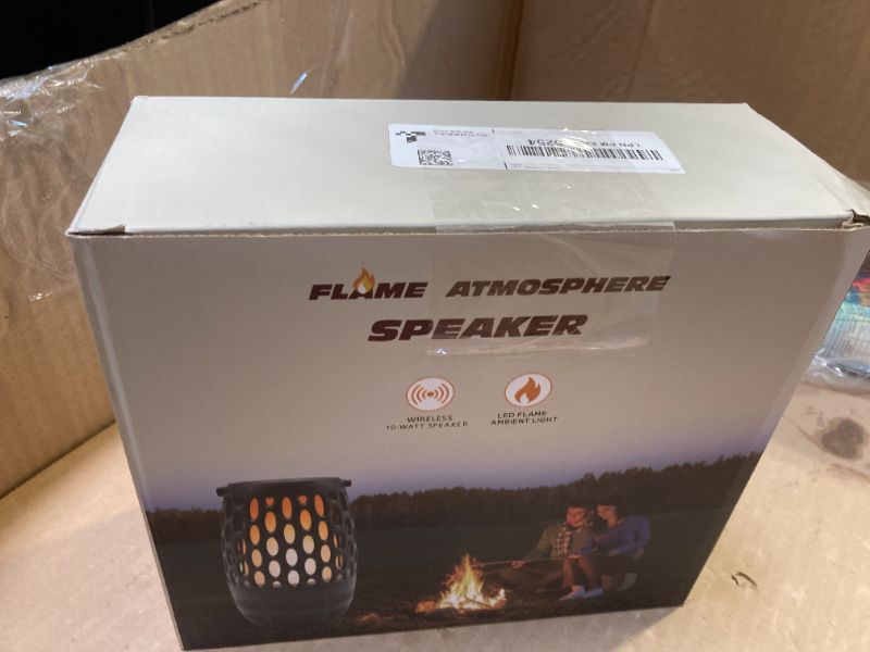 Photo 1 of Vanten 2 Pack 10W Outdoor Bluetooth 5.3 Speakers, Waterproof, Sync up to 100, Flame Lamp for Party, Gifts for Men & Women