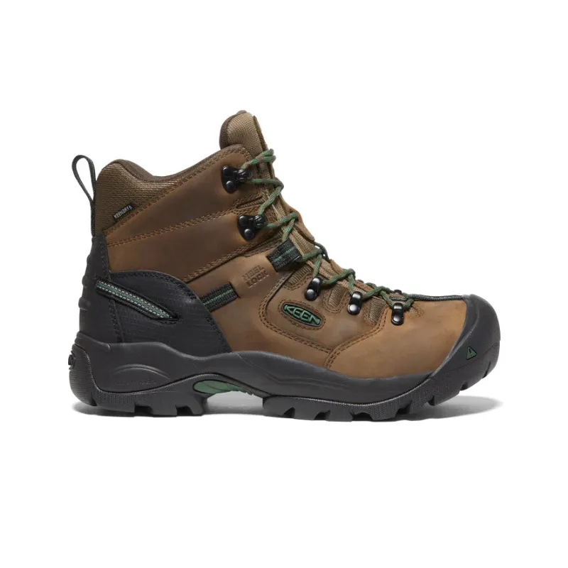 Photo 1 of KEEN Utility Men's Pittsburg Energy 6" Composite Toe Waterproof Industrial Work Boots, Greener Pastures, 12