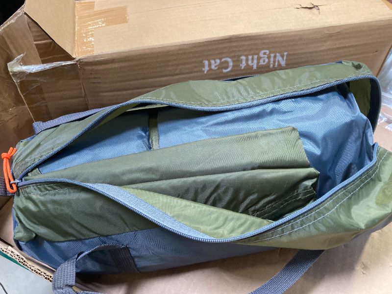 Photo 1 of Night Cat Camping Tents 1 2 3 4 Persons with Unique Rainfly Backpacking Tent Easy Clip Setup Double Layers 2 Doors Waterproof Lightweight,Single-Size
