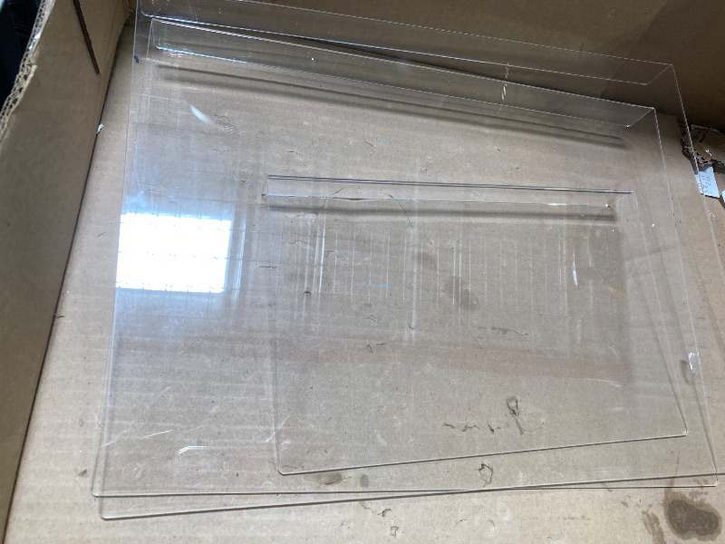 Photo 1 of 3PCS Acrylic Cutting Board Set with Counter Lip 
